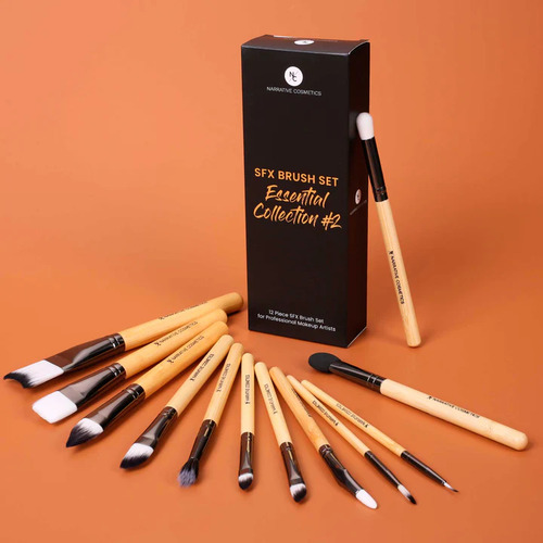 Kit De Pinceles De Maquillaje Esenciales Colección Sfx #2