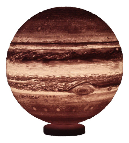 Lampara Velador Jupiter 12 Cm Astrolampara Planeta 