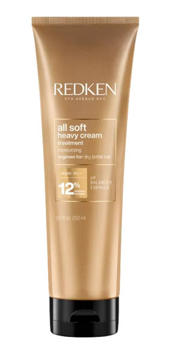 Máscara Redken All Soft Heavy Cream 250ml Hidratação Intensa