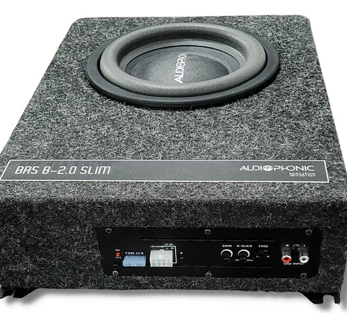 Caixa Slim Sub 8 Pol Amplificada 200w Rms