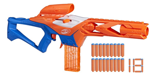 Nerf Series Pinpoint Con Mira De Precision Con 18 Dardos