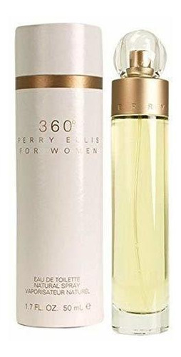 Edt 1.7 Onzas 360° Por Perry Ellis Para Mujer En Spray