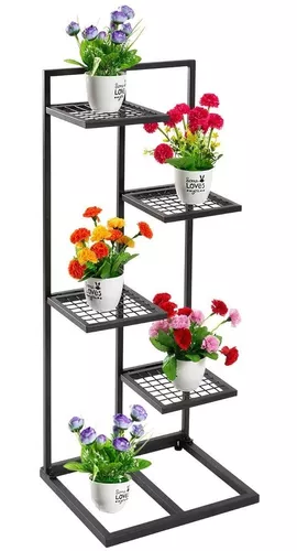 Suporte para Vasos De Plantas e Flores Suspenso de Ferro