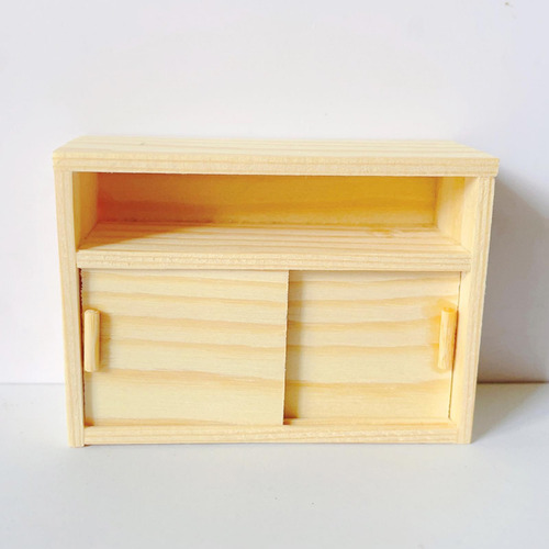 Casa De Muñecas De Madera 1:12, Modelo En Miniatura Para