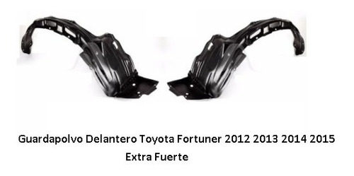 Guardapolvo Delantero Toyota Fortuner 2012 2013 2014 2015
