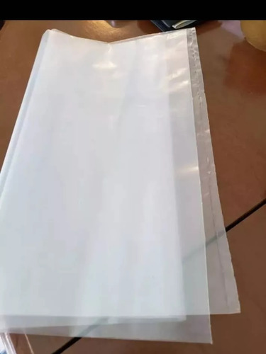 Bolsa Plástica Transparente Hielera 60x90 Plástico 100 Uni