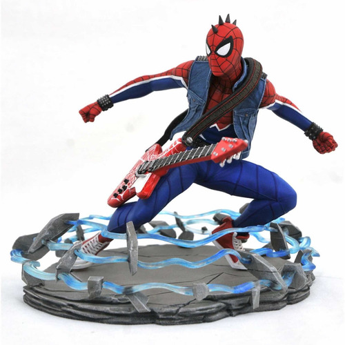 Diamond Select Toys Spider Punk Ps4 Estuta Marvel Spider Man