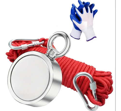 Kit De Pesca Magnética De Dupla Face Com Estojo Premium