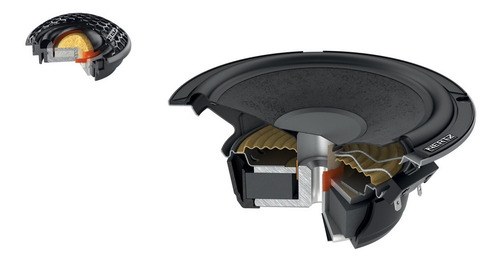 Componentes Hertz Cento Ck 165l 16cms Hi Fi + Espaciadores