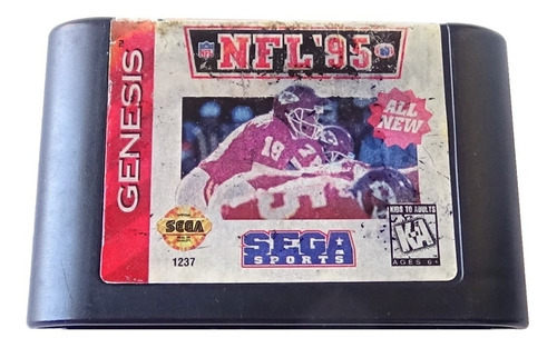 Nfl 95 Juego Original Para Sega Genesis Sega Sports