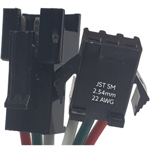 Jst Sm 22 Awg 3 Pines Conectores Electronic Drones Leds 5pzs