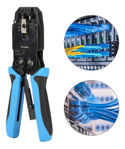 Pinzas Para Prensar Cables Ethernet De Red Tu-200ar