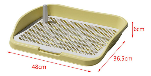 Soporte Para Inodoro Para Perros, Bandeja Para Amarillo