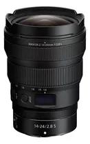 Comprar Lente Nikon Nikkor Z 14-24mm F\u002F2.8s Ultra Gran Angular Color Negro Tipo De Montaje Nikon Z