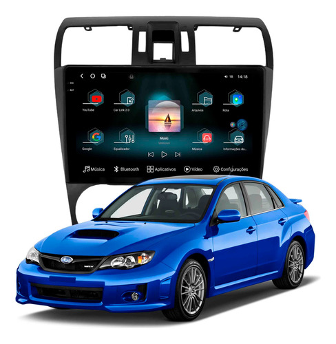 Multimidia Aikon Fóton G3 Impreza Wrx 2014/2015 12+256gb 9p