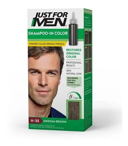 Champún Color Just For Men, Fórmula Anteriormente Original