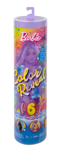 Barbie Color Reveal Hjx61 Serie Rainbow Galaxy Original