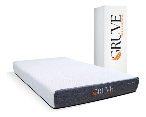 Gruve Sleep Colchón Smart Basic Matrimonial Color Blanco Blanco