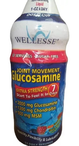 Glucosamina Liquida Wellesse - mL a $95