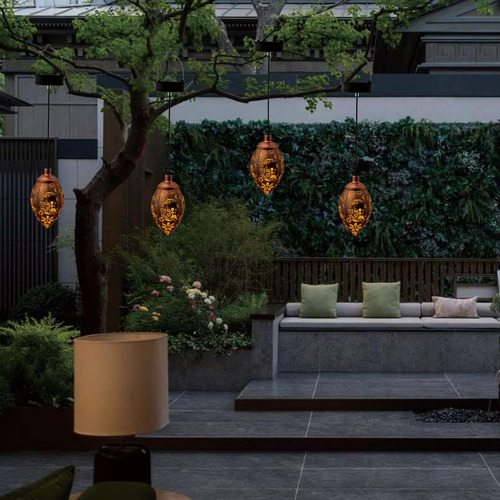 Luces Solares Colgantes Led Para Jardín, Impermeables