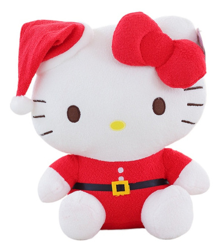 Muñeco De Peluche De Gato Kt Navideño Para Niños, Lellok [u]