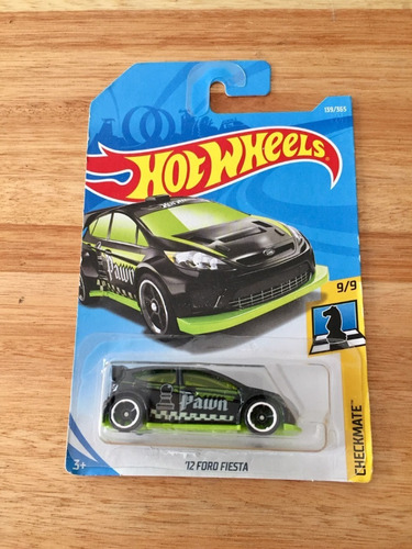 Hot Wheels -  Ford Fiesta ´12- Checkmate- Negro- 03_recs