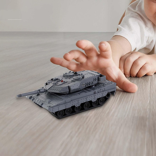 Tanque De Control Remoto Con Torreta Giratoria, Modelo Azul