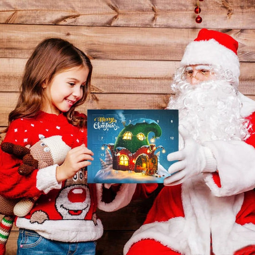 . .. Juego De Joyas Con Calendario De Adviento De 24 Piezas