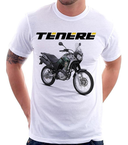 Camiseta Moto Yamaha Xtz 250 Ténéré Verde 2018