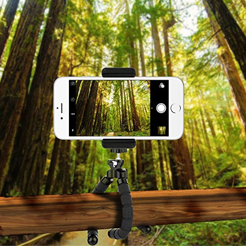 Mini Tripode Universal Para Celulares Portatil Y Ajustable Negro