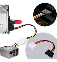 Comprar 10 Cable Adaptador Ide Molex A Disco Duro Sata