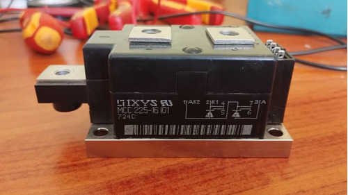 Modulo Thyristor Mcc 225-16i01 1200-1800v 221a 400max