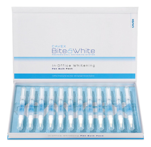 Blanqueamiento Dental Cavex Pen Bulk Pack X 12 Odontologia