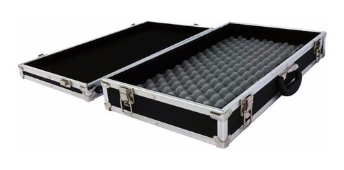 Imagem 3 de 3 de Case Pedal Board Pedais Pedaleira Boss Zoom 50x30x10 Interno