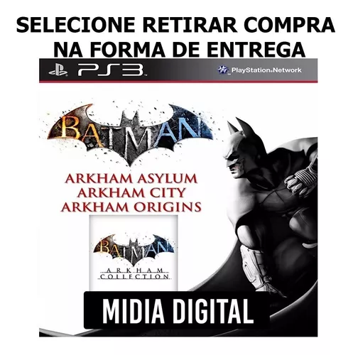 PS3 - Batman: Arkham Origins (Edição Exclusiva Brasil) - waz