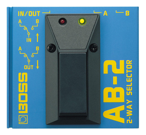 Pedal Selector De Dos Vías Boss Ab-2