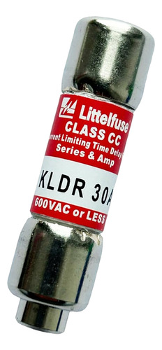 Fusible Cc Retardado 600v 30a 10x38 Littelfuse Kldr-30