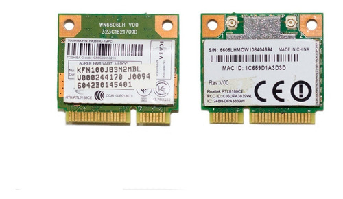 Wifi Toshiba L635-s3030 C645-sp4281m V000244170 Rtl8188ce (Usado)