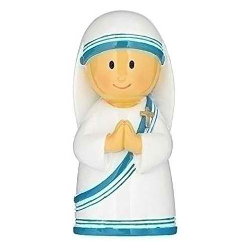 Figura De Santa Teresa De Calcuta, 3 Pulgadas, Multicol...