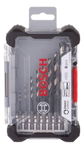 Set De Brocas De Impacto 8 Unidades Bosch