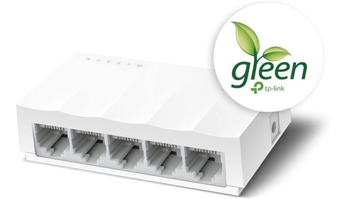 Imagen 2 de 5 de Switch 5 Puertos 10/100 Mbps Tplink Tl-sf1005d Desktop