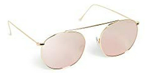 Lentes De Sol - Illesteva Women's Mykonos Ii Gold Sunglasses