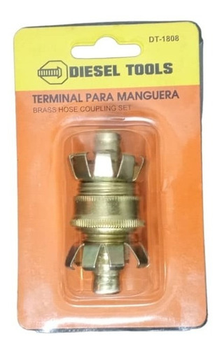 Conector Para Manguera De 1/2 Hembra Y Macho Diesel Tools Gs