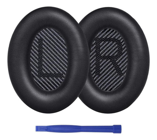 Almohadillas Para Auriculares Bose (qc35 I/ii), Negro