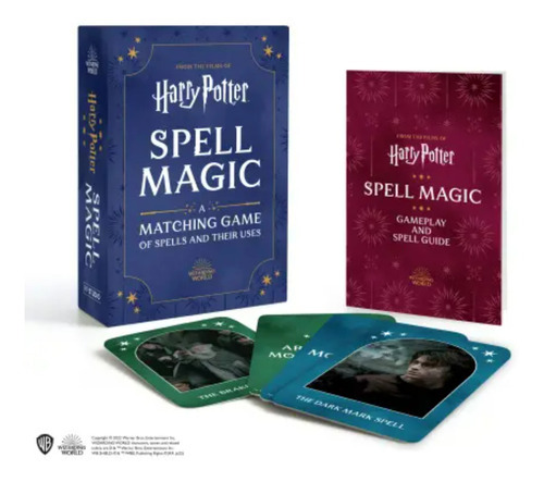 Harry Potter Spell Magic A Matching Game Of Spells And, De Running Press. Editorial Running Press, Tapa Dura, Edición 1 En Inglés, 2022