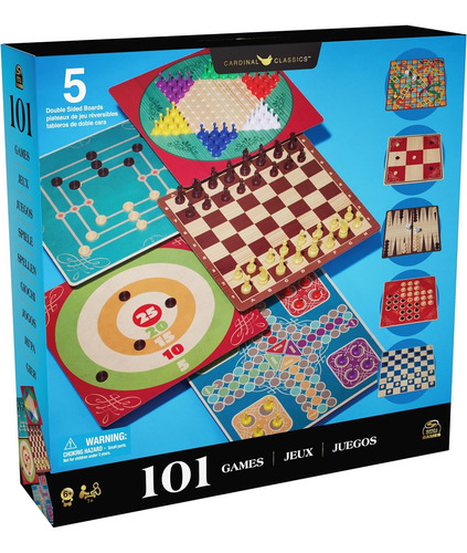 Spin Master Games Cardinal, Set De 101 Juegos