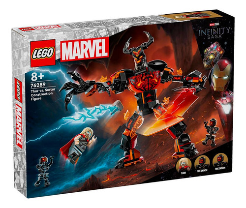 Lego Super Heroes Marvel Thor Vs Figura De Surtur