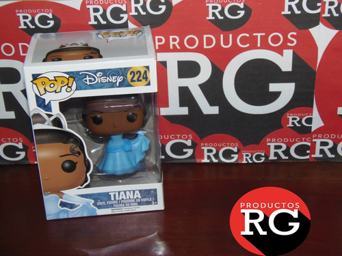 Pop! Disney - Tiana 224 + Caja Protectora De Acetato *