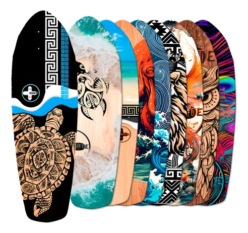 Shape Mais Skate Para Simulador De Surf E Cruizer