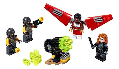 Conjunto Lego Vengadores Marvel 40418 Equipo Falcon Y Viuda